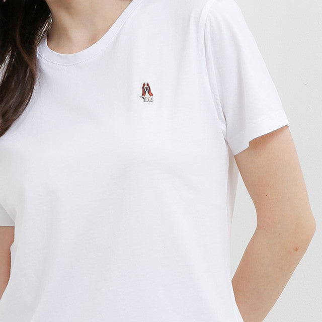 Hush Puppies Pakaian Wanita Polo Leviere In White