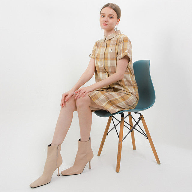Hush Puppies Pakaian Wanita Dress Jolita In Khaki