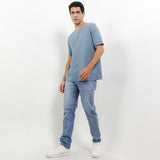 Hush Puppies Pakaian Pria T Shirt Leviero 4 In Blue