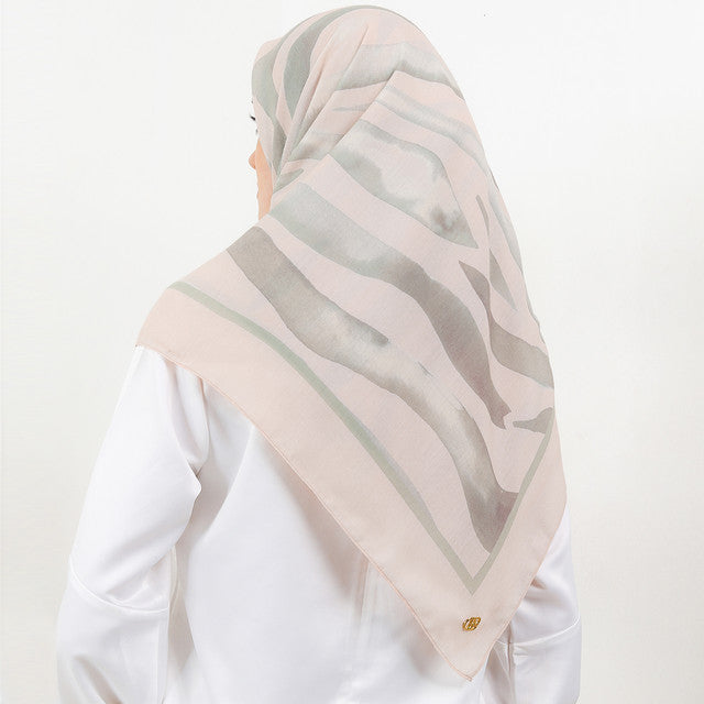 Benazir In Green-Beige