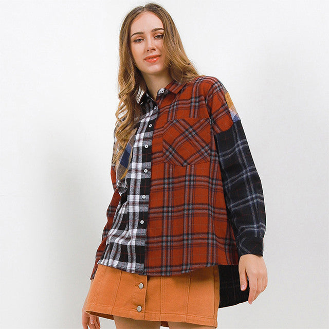 Hush Puppies Pakaian Wanita Shirt Adrae In Multi Color