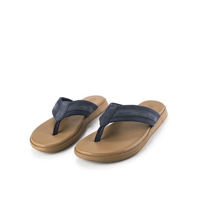 Hush Puppies Sandal Pria Hunter Cave Toepost In Blue
