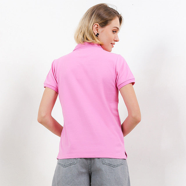 Hush Puppies Pakaian Wanita Polo Ardith 4 In Pink