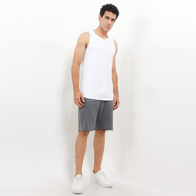 Obermain Pakaian Pria Tank Top Ctnbam2 Tank In Black