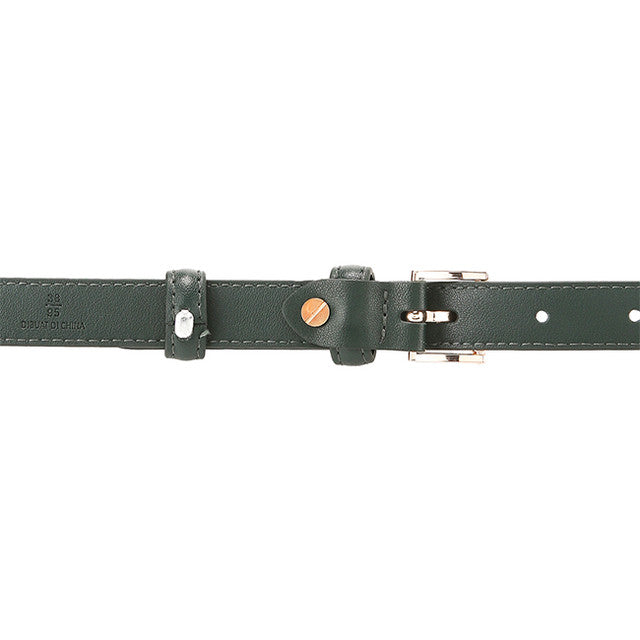 Barbara Ladies Belt In Dark Green