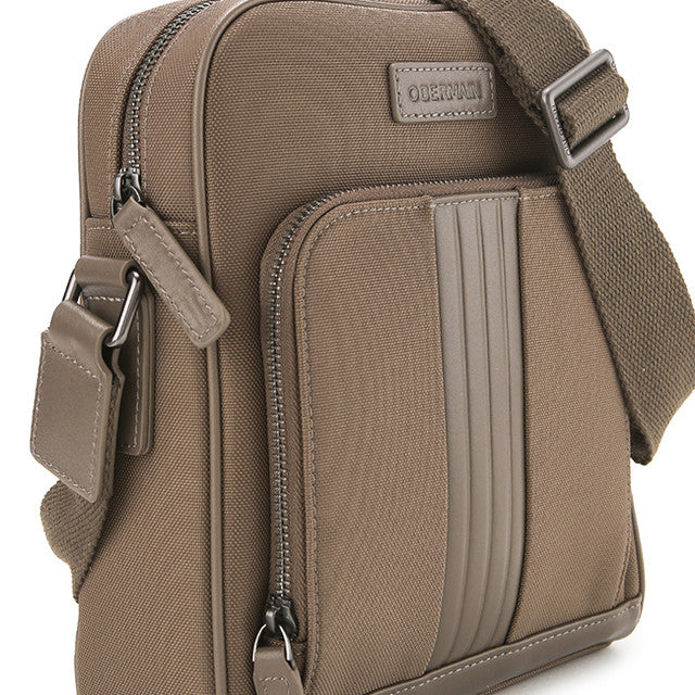 Obermain Tas Pria Baylor Sling Bag In Taupe