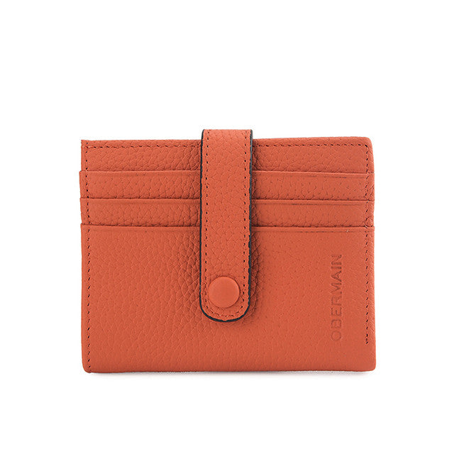 Obermain Aksesoris Unisex Card Holder Nato Cardholder - Rfid In Orange