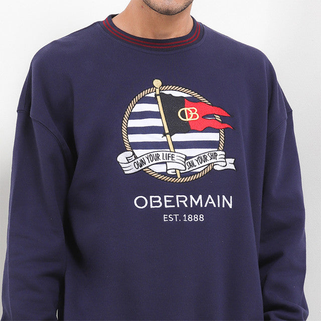 Obermain Pakaian Pria Outerwear Sailor In Navy
