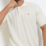 Hush Puppies Pakaian Pria Polo Tutto In Off White