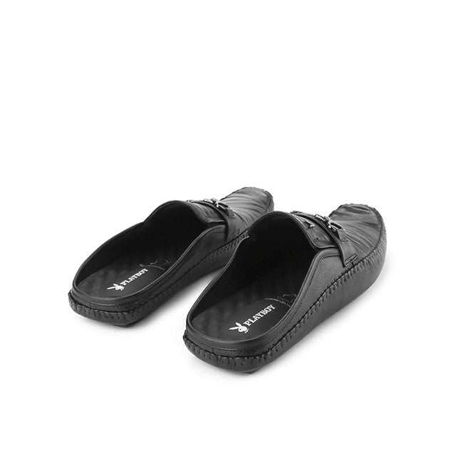 Playboy Sepatu Pria Loafers Fredo In Black