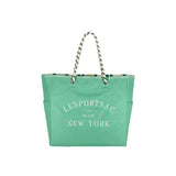 Large 2 Way Tote In 2 Way Sage Green