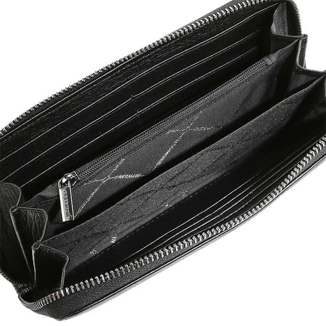 Obermain Accessories Pria Craig Long Zip Wallet In Black