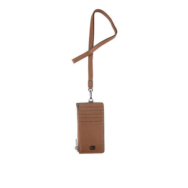 Cleve Lanyard In Tan