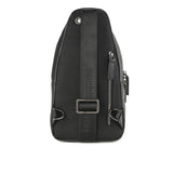Hush Puppies Tas Pria Issac Chest Bag In Black