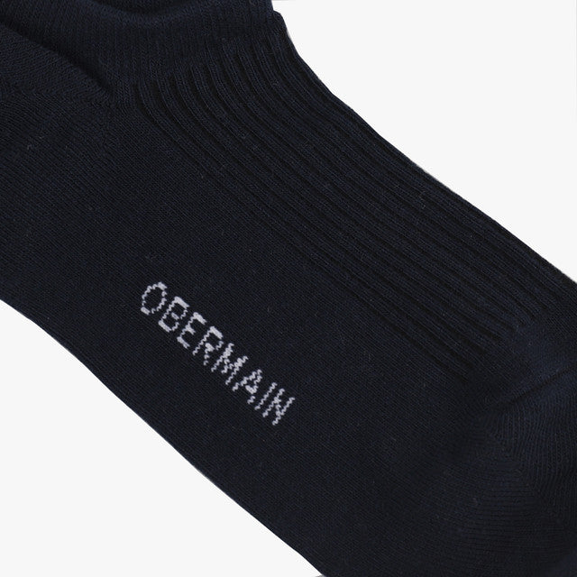 A-Ob Liner Sock In Navy / Gray / Black