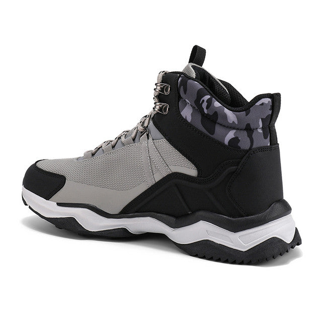 Hush Puppies Sepatu Pria Sneakers Stewart In Grey