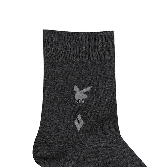 Playboy Aksesoris Kaos Kaki Unisex Long 1 In Black/Navy/Dark Grey