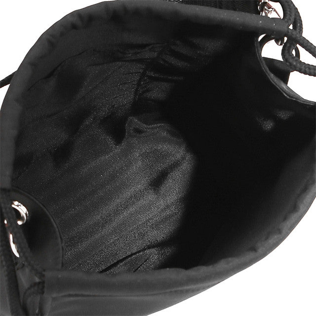 Audrey Nylon Sling Bag M In Black
