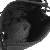 Audrey Nylon Sling Bag M In Black