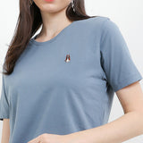 Hush Puppies Pakaian Wanita T Shirt Leviere In Blue