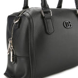 Ava Top Handle Bag In Black