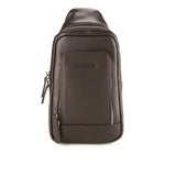 Hush Puppies Tas Pria Issac Chest Bag In Chocolate