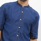 Obermain Pakaian Pria Shirt Baldwin In Blue