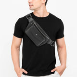 Hush Puppies Tas Pria Kobe Waist Bag In Black