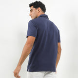 Hush Puppies Pakaian Pria Polo Howly In Navy