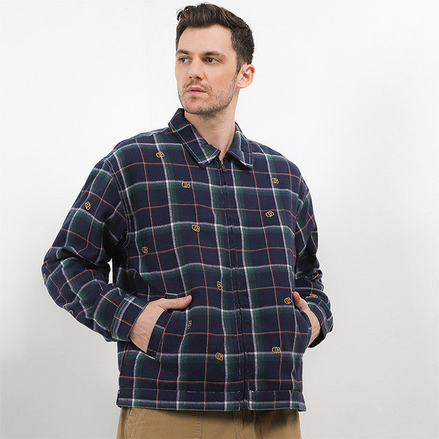 Obermain Pakaian Pria Outerwear Alghar In Navy