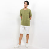 Hush Puppies Pakaian Pria T Shirt Leviero 4 In Olive