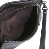 Hush Puppies Tas Pria Kenneth Clutch In Chocolate