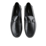 Hush Puppies Sepatu Pria Morgen Buckle Loafer In Black
