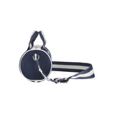 Mini Barrel Bag In Blue