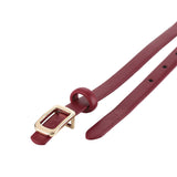 Obermain Accessories Wanita Pin Clip Anna Ladies Leather Pin In Red 38