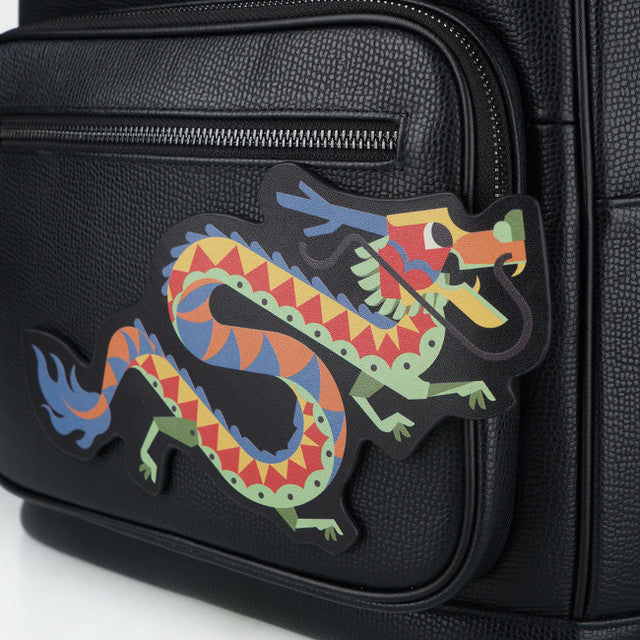 Obermain Bags Pria Backpack Dragon Matthew Backpack - L In Black