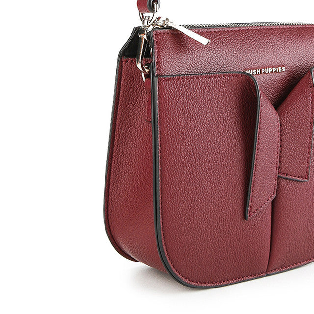 Hush Puppies Tas Wanita Sling Bag Flazel Sling (M) In Red