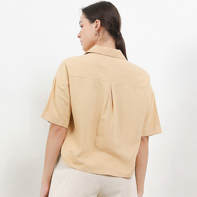 Hush Puppies Pakaian Wanita Shirt Lupita In Khaki