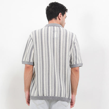Obermain Pakaian Pria Polo Flint In Light Grey