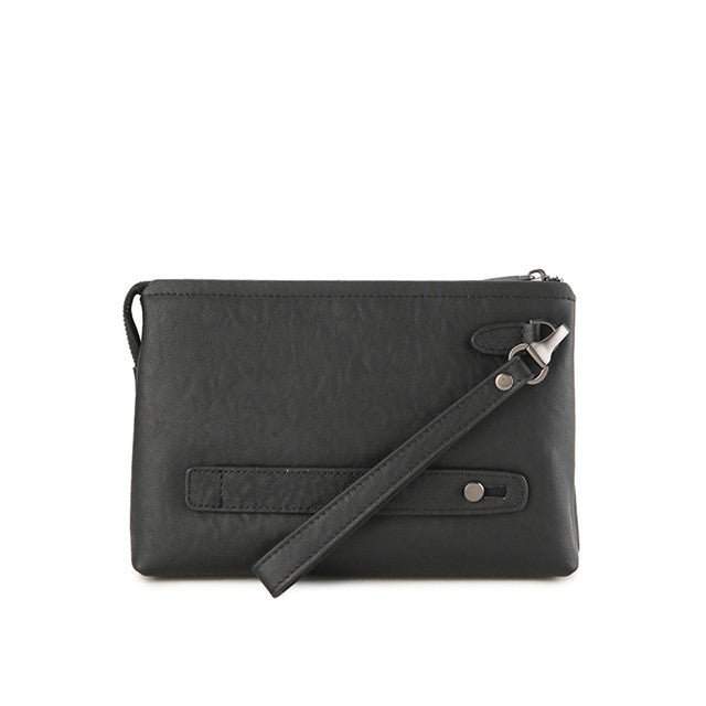 Hush Puppies Tas Pria Karlos Clutch In Black