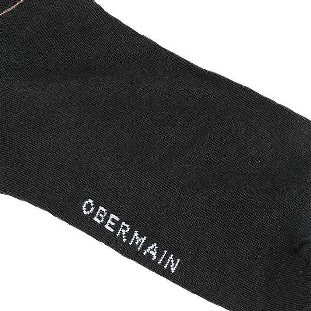 Obermain Aksesoris Kaos Kaki Unisex Ob Half Sock In Multi Color -OSMH2239BK000