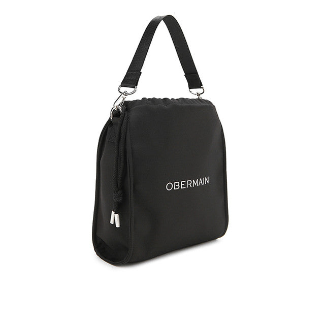 Audrey Nylon Sling Bag M In Black
