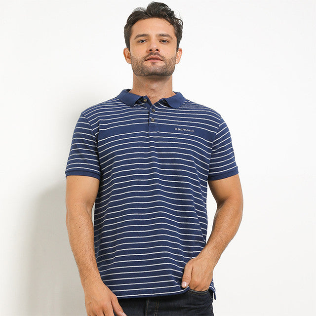 Obermain Pakaian Pria Polo Lane In Navy