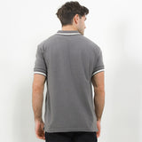 Hush Puppies Pakaian Pria Polo Bsc Arion 2 In Dark Grey