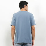 Hush Puppies Pakaian Pria T Shirt Leviero 4 In Blue