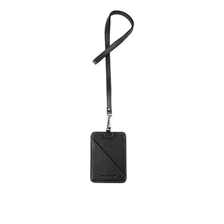 Norris Id Tag Holder In Black