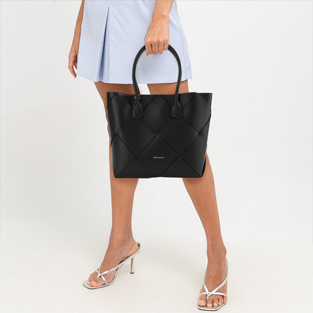 Charlotte Top Handle Bag (L) In Black