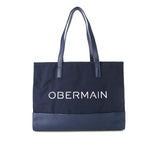 Anna Canvas Tote Bag L In Navy
