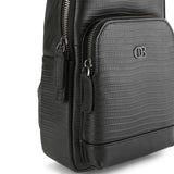 Obermain Bags Pria Brad Chest Bag - L In Black