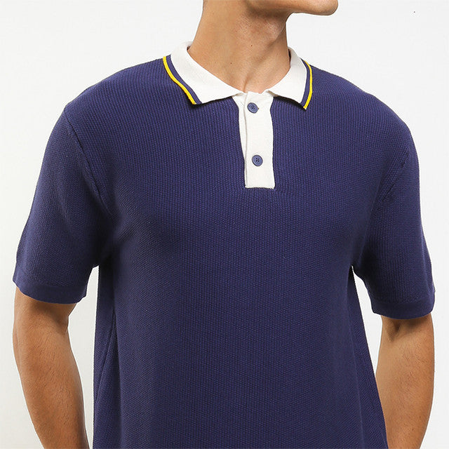 Obermain Pakaian Pria Others Diamond In Navy